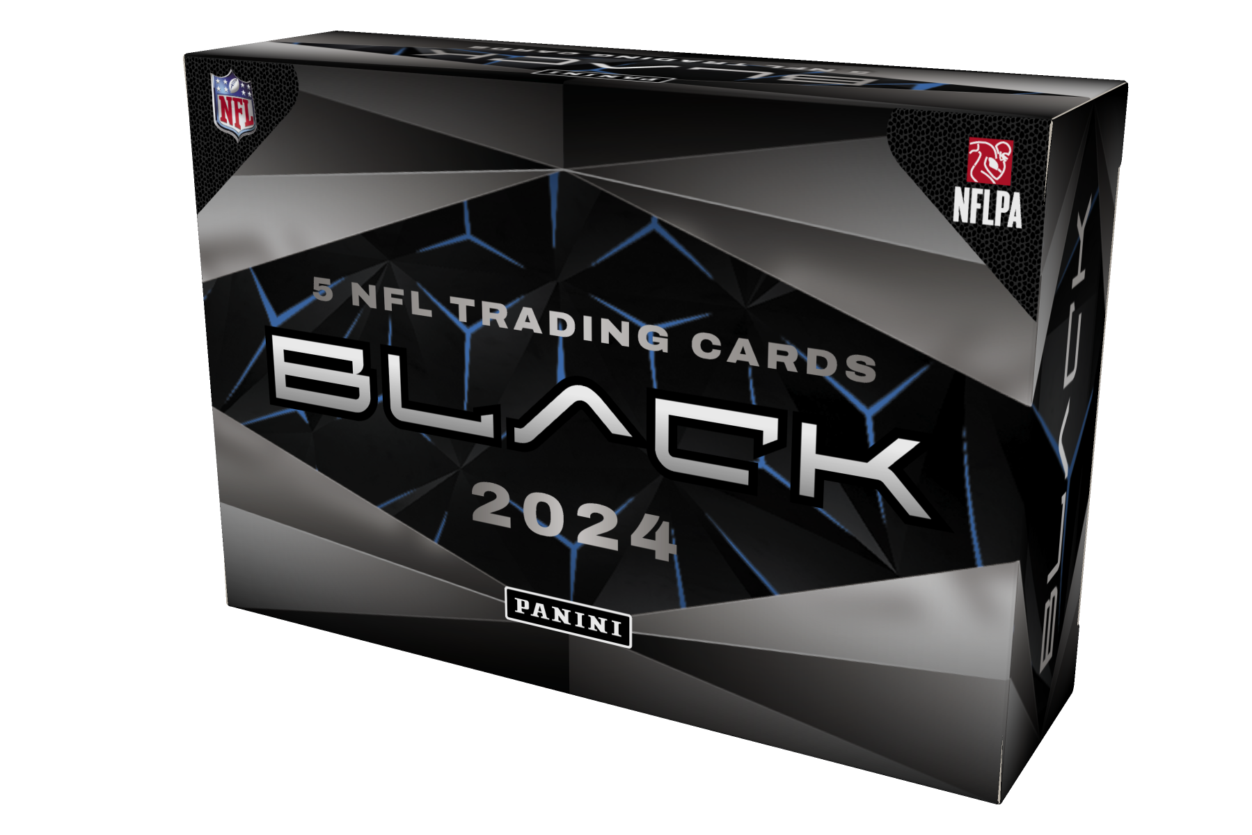 2024 Panini Black Football Hobby 12 Box Case