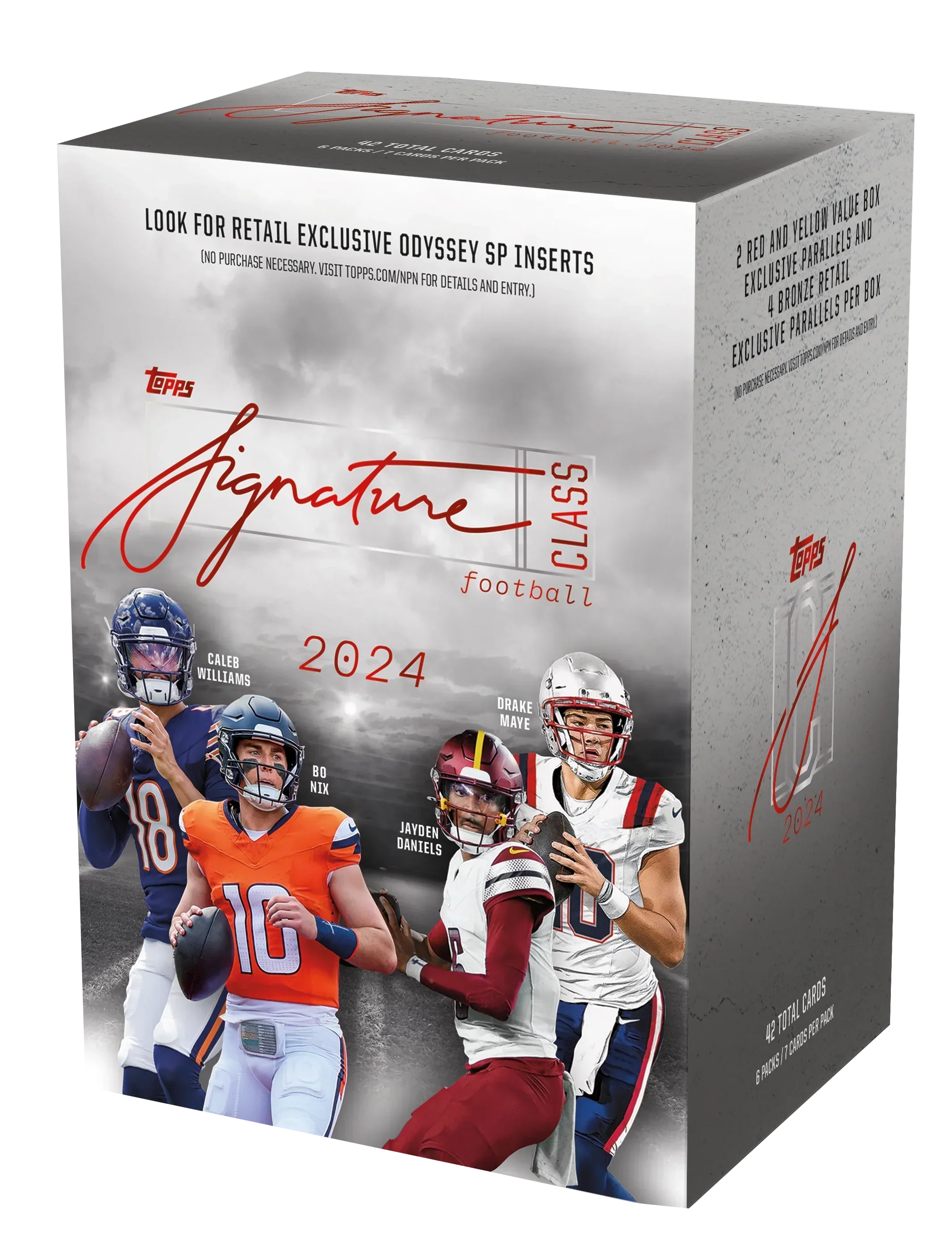 2024 Topps Signature Class Football Blaster 40 Box Case