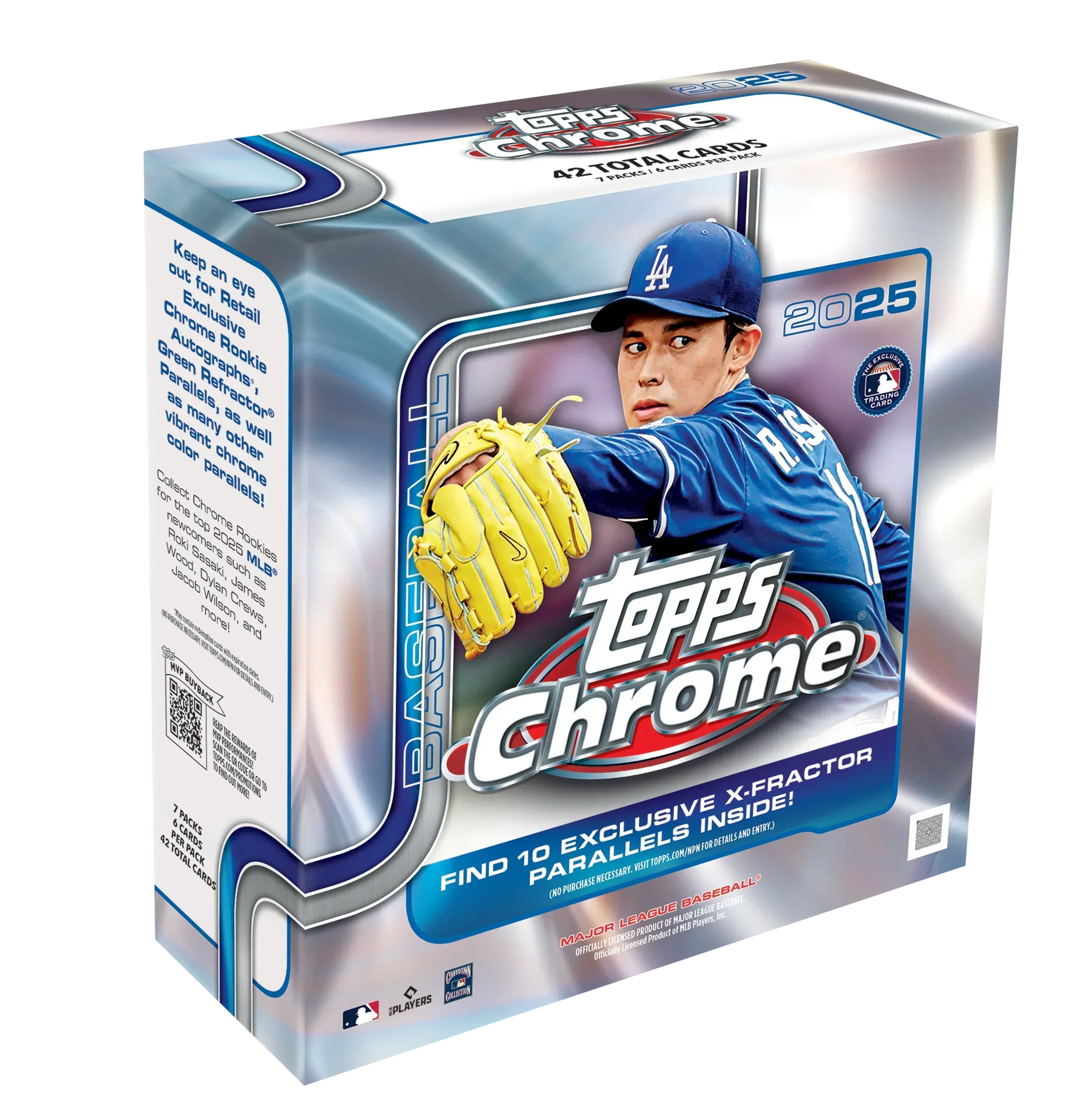 2025 Topps Chrome Baseball Mega 20 Box Case