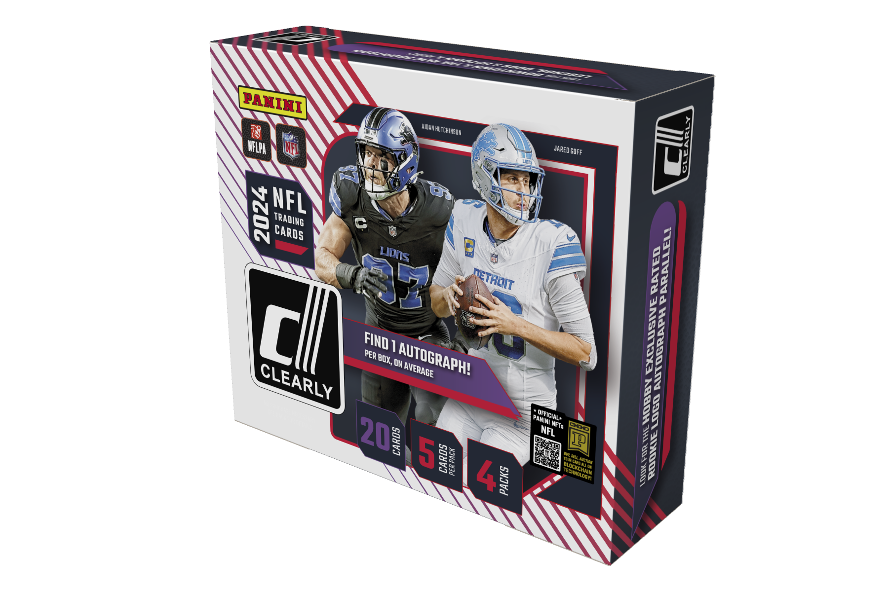 2024 Panini Clearly Donruss Football Hobby Box