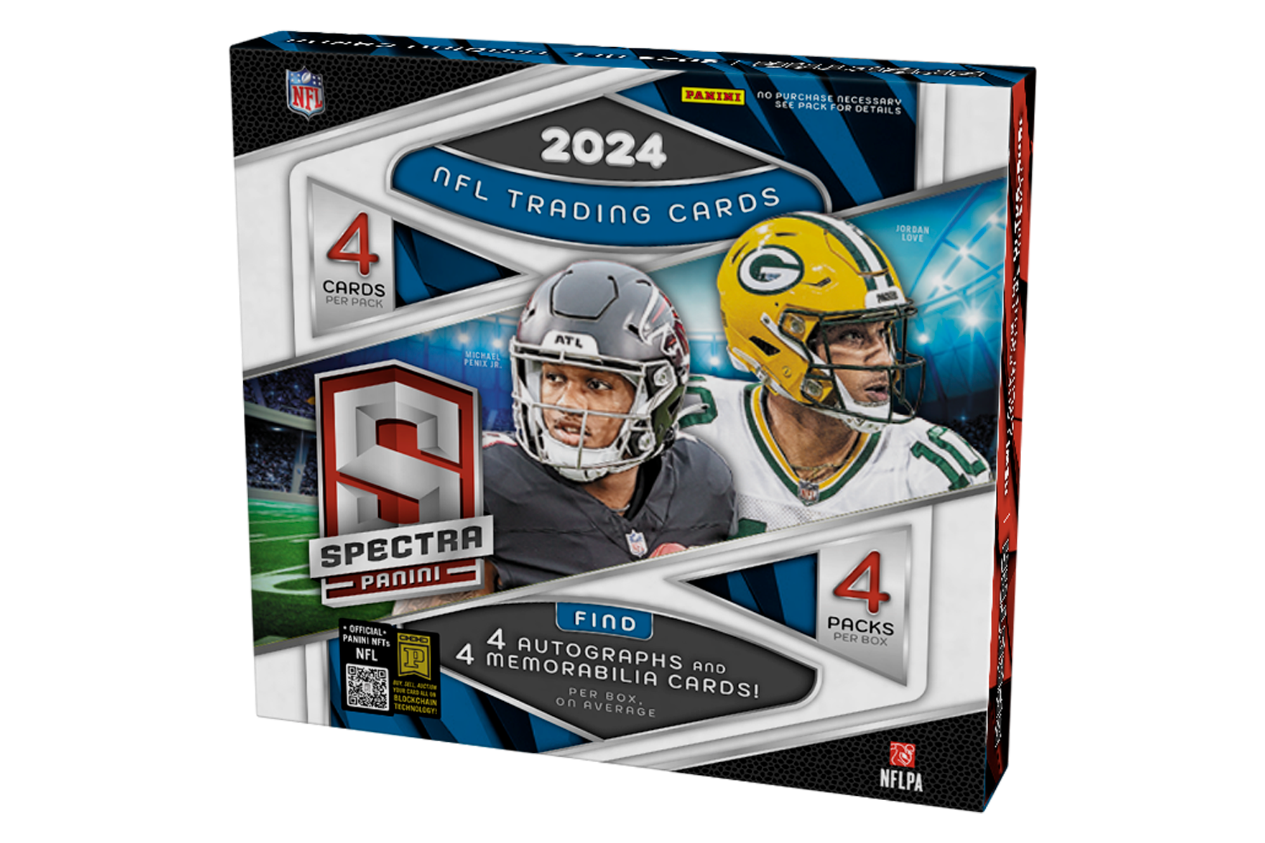 2024 Panini Spectra Football Hobby 8 Box Case