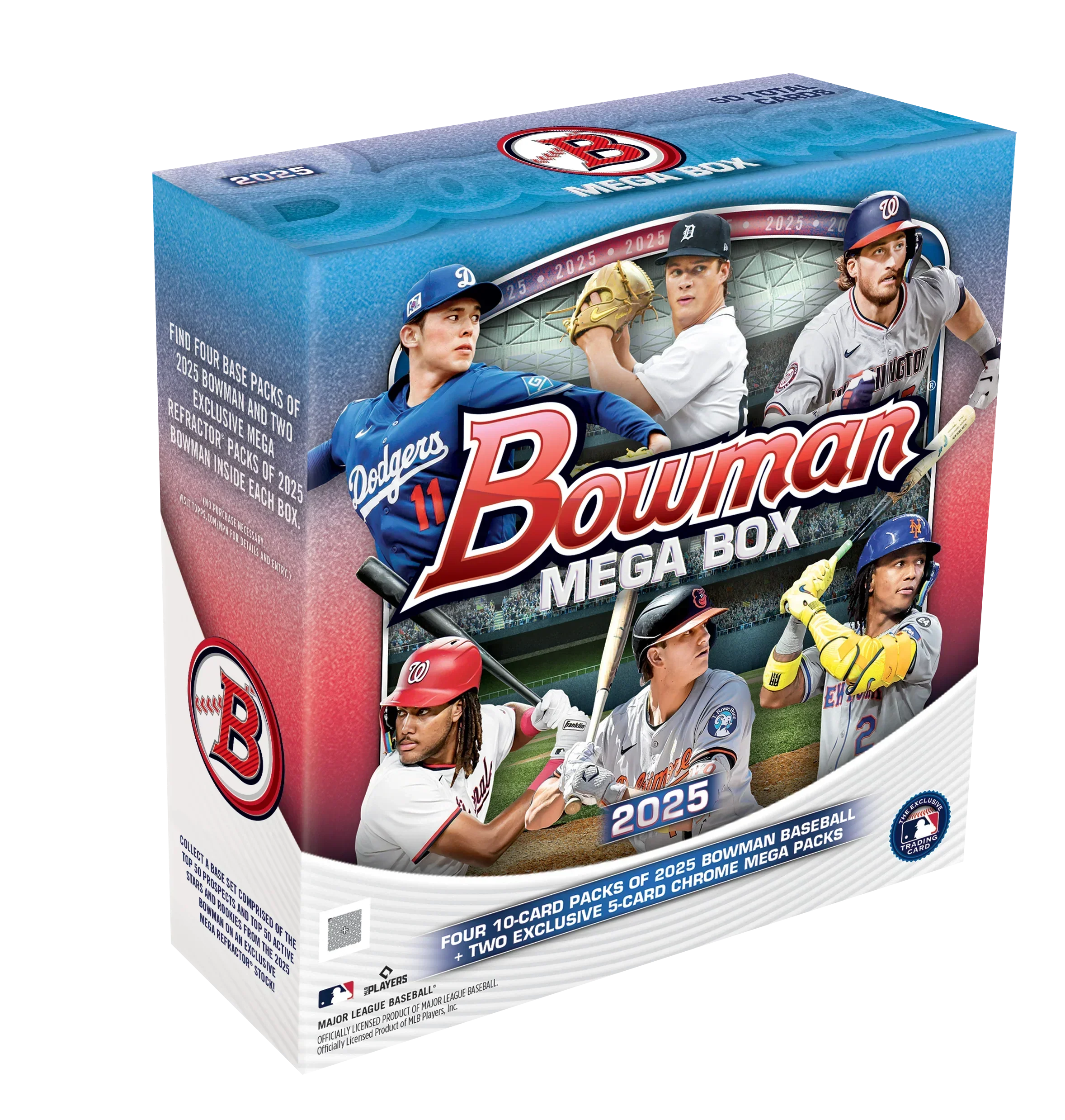 2025 Bowman Baseball Mega 20 Box Case